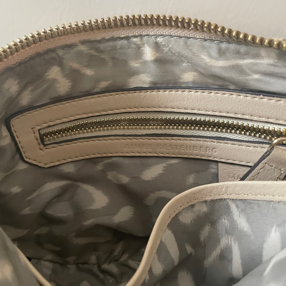 Aimee Kestenberg Gold Accent Woven Shoulder Bag - Picture 7 of 9